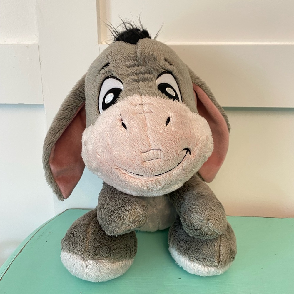 Disney Baby Eeyore Plush H 11”
